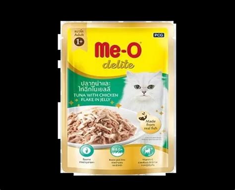 Buy Me O Delite Tuna With Chicken Flake In Jelly Adult Cat Wet Food