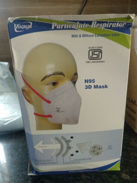 Reusable Magnum D N Mask White Niosh Approved At Rs Bhubaneswar