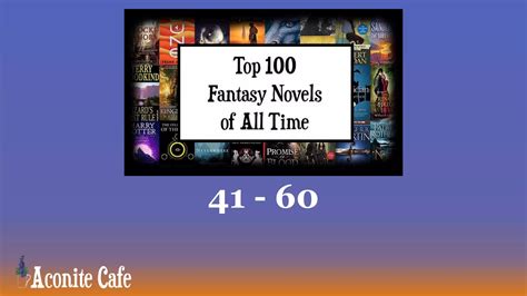 Top 100 Fantasy Novels of All Time 41-60 | PPT