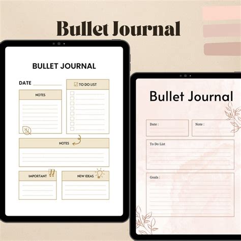 Premade Bullet Journal Etsy