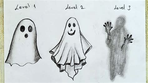 GHOSTS DRAWING FOR HALLOWEEN CADILAR BAYRAMI İÇİN HAYALET ÇİZİMLERİ