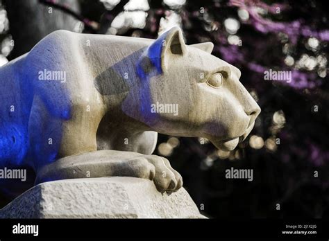 The Nittany Lion Shrine Located At The University Park Campus Of The