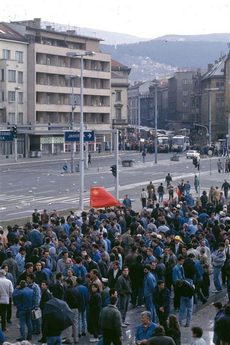 1992. Боснийская война на снимках Франсуазы Демюльдер. Часть 2. Сараево