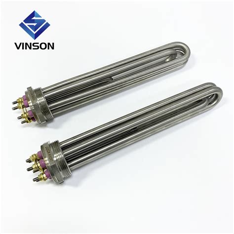 12kw 380V 3 Phase Industrial Water Heating Tube Immersion Heater