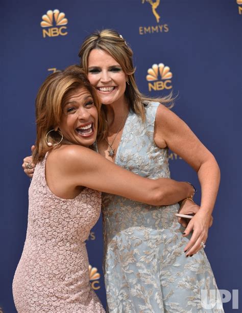 Photo Hoda Kotb And Savannah Guthrie Attend The 70th Annual Primetime