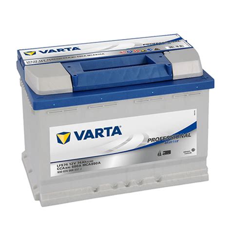 Batterie De D Marrage Varta Professionnal L Lfs V Ah A