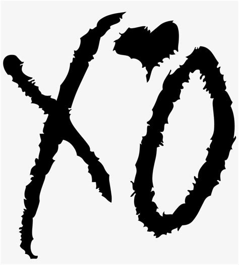 The Weeknd Xo Logo Tattoo