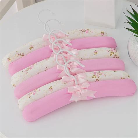 Cabides Infantil Decorados Tecido Floral Rosa Beb Menina Kit