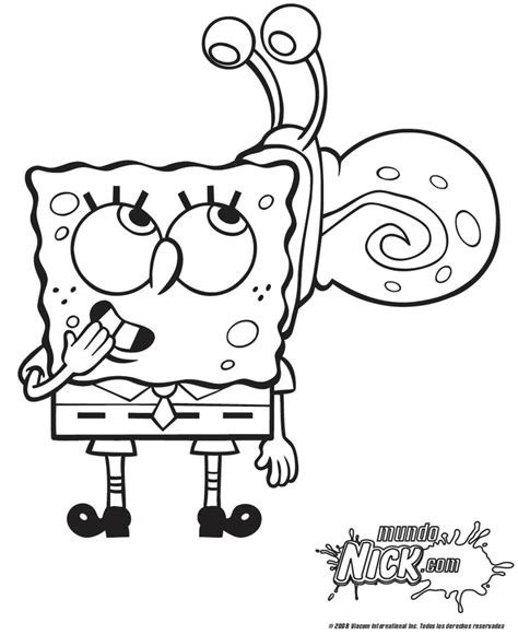 Laminas Para Colorear Bob Esponja Dibujos Para Colorear IMAGIXS