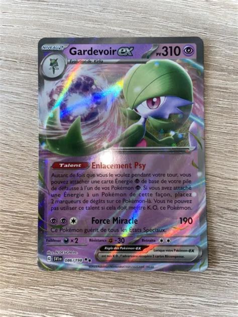 Carte Pok Mon Gardevoir Ex Carlate Et Violet Neuve Fr Eur