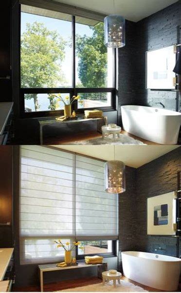 Roman Shades Transitional Bathroom Toronto By Signature Window