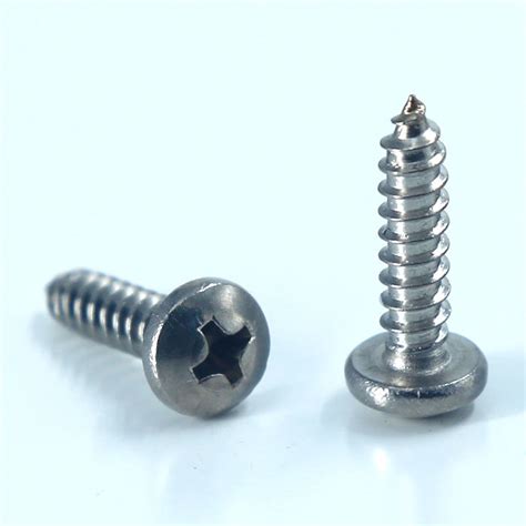 Stainless Steel Coil Cross Recess Raised Countersunk Head Self Tapping