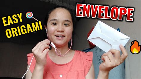 How To Make Paper Envelope Youtube