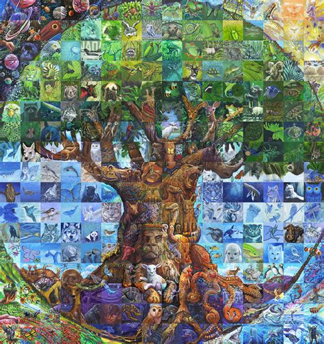 Tree Of Life Mural Mosaic