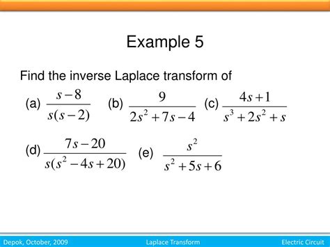 PPT - Inverse Laplace Transform PowerPoint Presentation, free download ...