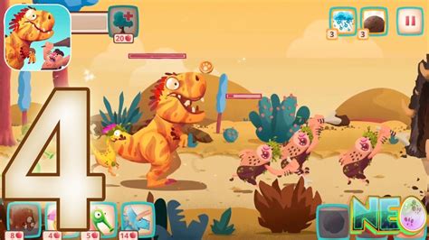 Dino Bash Gameplay Walkthrough Part T Rex Visits Me Ios Android