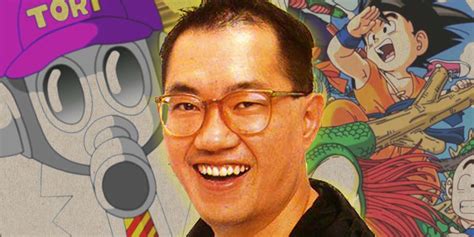 Download Akira Toriyama With Famous Characters Wallpaper