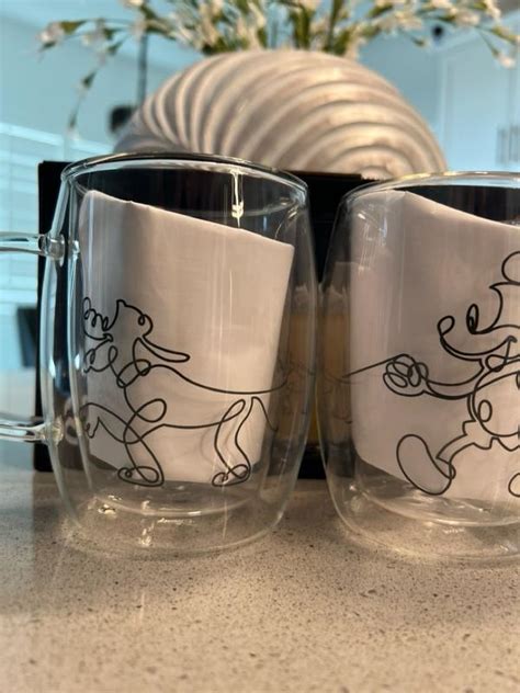 JoyJolt Disney Mickey And Pluto Coffee Mugs Set 2 Piece Macy S