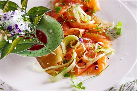 Ricetta Del Carpaccio Di Salmone In Salsa Di Agrumi Sanpellegrino