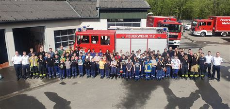 Jahres Bung Der Jugendfeuerwehren Aus Der Verbandsgemeinde Altenkirchen