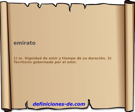 Significado De Emirato