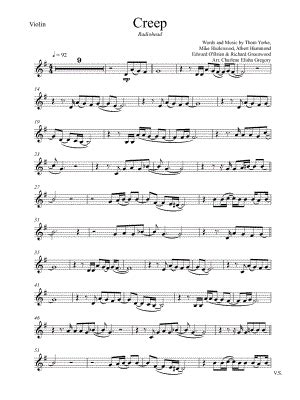 The Beatles All My Loving Sheet Music Violin Solo In G Major