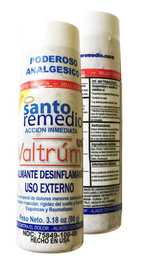 Amazon Valtrum Santo Remedio Pain Relief Spray Oz Health