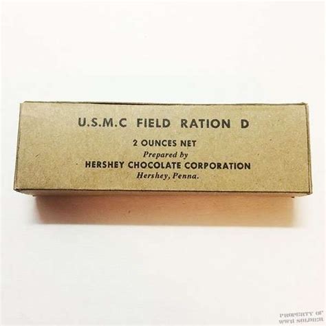 Marine Usmc D Ration 2 Ounces Wwii Reproduction Wwii Soldier