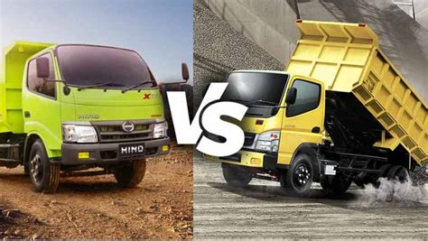 Hino Dutro Dump Hd X Power Vs Mitsubishi Colt Fe Shd Comparison