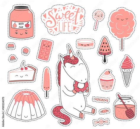 Cute Food Doodles