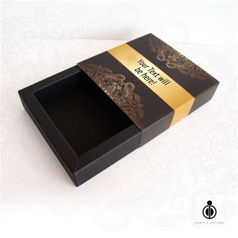 Chocolate box with sliding cover Design Packaging & PrintingChocolate boxes