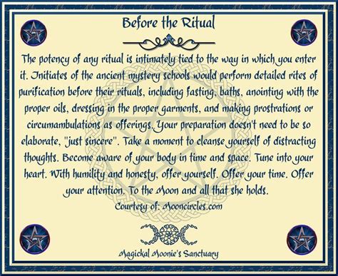 Preparing For Ritual Rituals Magic Words Traditional Witchcraft