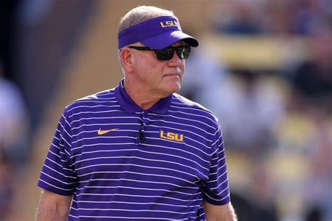 LSU Coach Brian Kelly Has Encouraging Quarterback Update The Spun