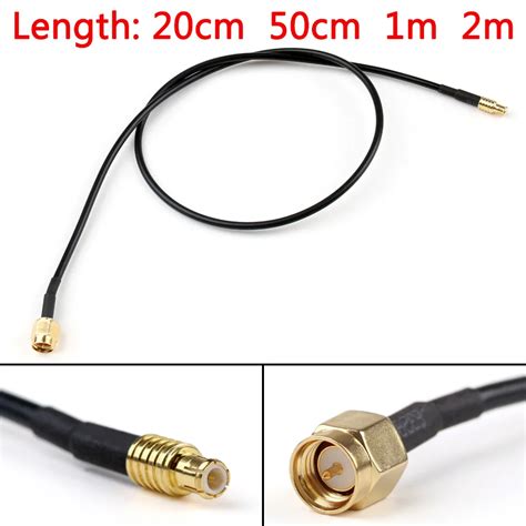 Aliexpress Buy Areyourshop RG174 Cable MCX Male Plug To SMA Male