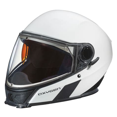 White Ski-Doo Oxygen Helmet (Dot) | SkiDooGear.com