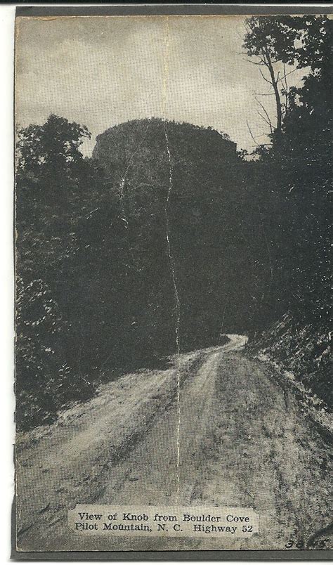 Historic Photo of Pilot Mountain, NC