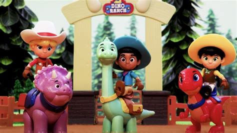 Dino Switcheroo Dino Ranch Toyplay En Espa Ol Youtube