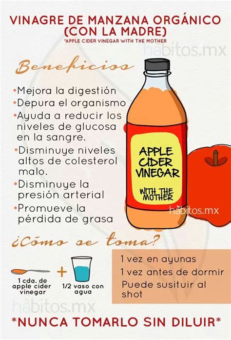 Beneficios De Tomar Vinagre De Manzana De H Bitos Mx Beneficios