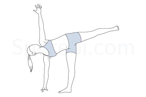 Ardha Chandrasana Preparatory Poses Bound Revolved Half Moon Pose