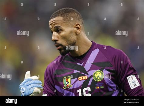 Lusail City Cameroon Goalkeeper Devis Epassy During The Fifa World