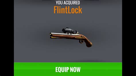 Sniper 3d Assassin Flintlock Pistol Won Youtube