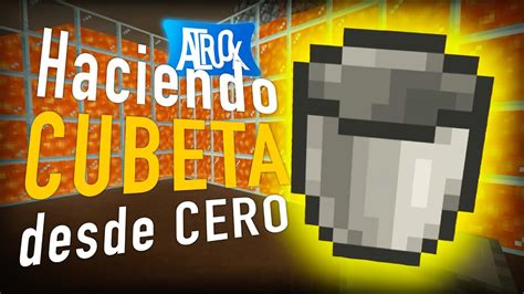 Cubeta Minecraft Como Crear Una Cubeta Desde Cero Youtube