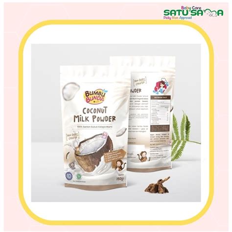 Jual Bumbu Bunda Coconut Milk Powder G Shopee Indonesia