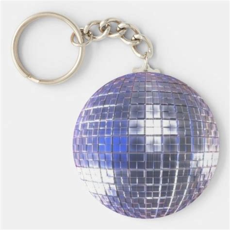 DISCO BALL KEYCHAIN | Zazzle.com