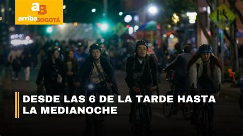 Bogotá se Ilumina con la ciclovía nocturna todo lo que debes saber