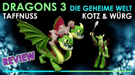 Dragons 3 - Taffnuss mit Kotz & Würg / Tuffnut Barf & Belch - Review - YouTube