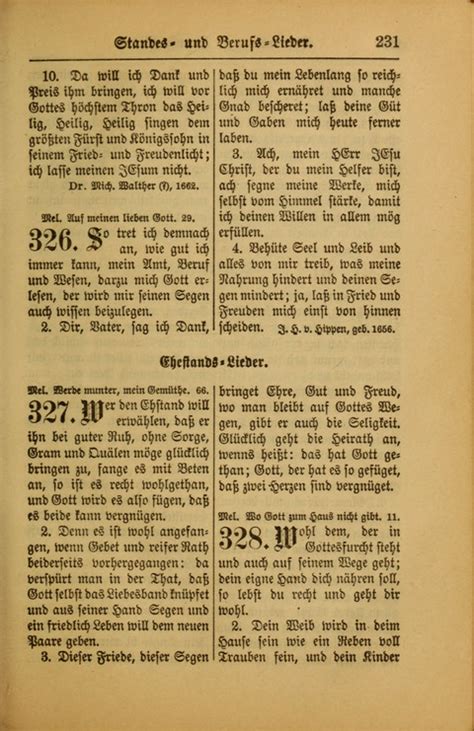 Kirchen Gesangbuch für Evangelisch Lutherische Gemeinden ungeänderter