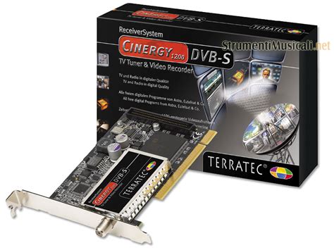 TERRATEC Cinergy 1200 DVB S Strumenti Musicali Net