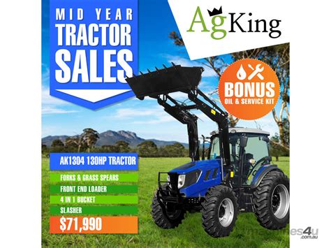 New 2024 Agking Agking 130hp Tractor Package Deal Attachments