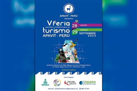 Apavit Anunciar La V Feria Nacional E Internacional De Turismo